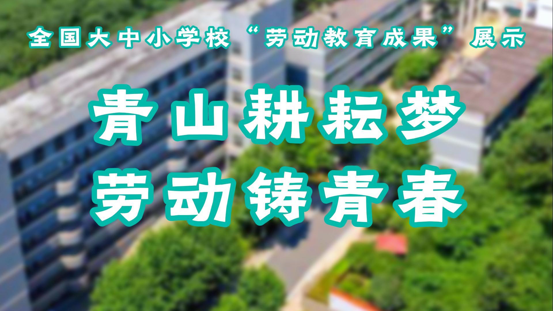 青山耕耘梦，劳动铸青春